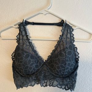 Grey Halter VS Pink Bra